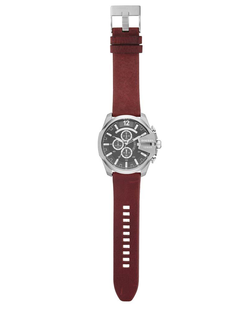 Diesel Men MEGA CHIEF Grey Analog Quartz watch SKU ID DZ4290 Helios The Watch Store