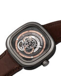 SevenFriday Unisex P SERIES Black Analog Automatic watch SKU ID P2C/01 Helios The Watch Store