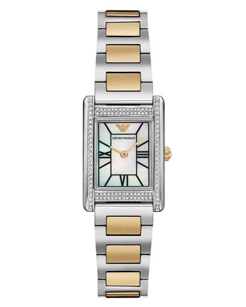Emporio Armani Women  Mother of Pearl Analog Quartz watch SKU ID AR11642 Helios The Watch Store