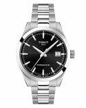 Tissot Men GENTLEMAN Black Analog Automatic watch SKU ID T1658071105100 Helios The Watch Store