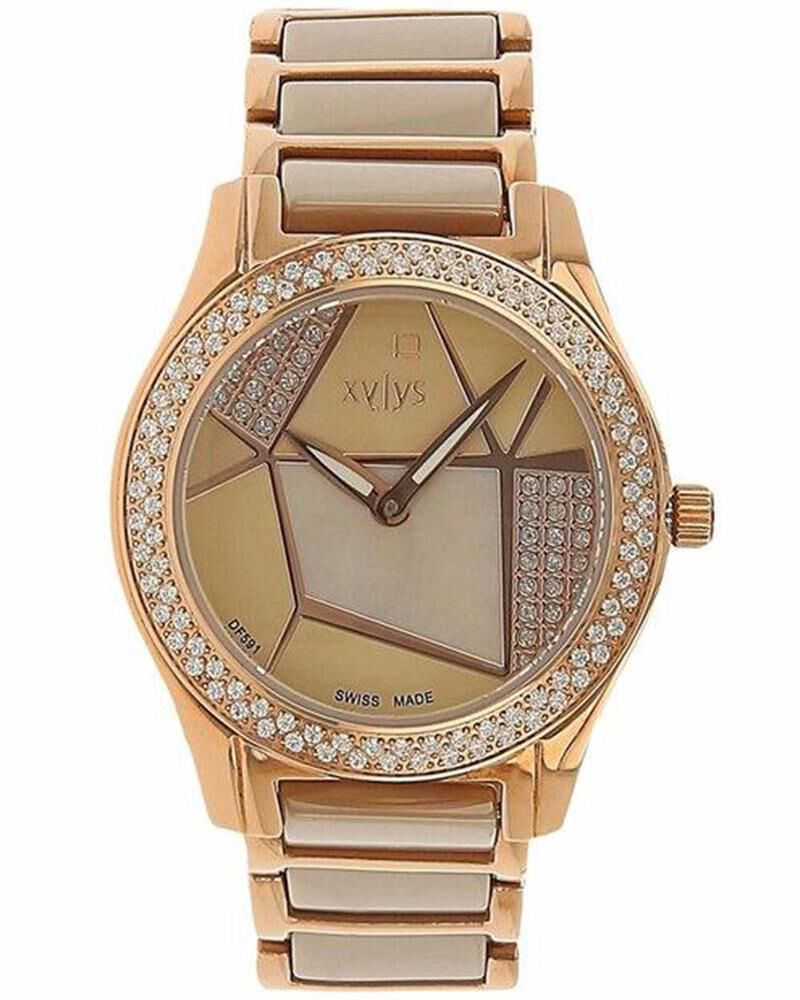 Xylys Women SHImmER Mother Of Pearl Analog Quartz watch SKU ID 9766WD02 Helios The Watch Store