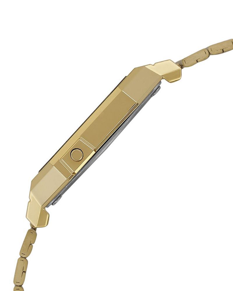 Casio Unisex A-700 Series Gold Digital Quartz watch SKU ID D347 Helios The Watch Store