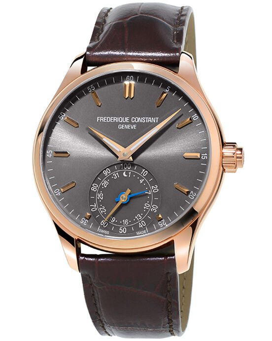 Frederique Constant Men HOROLOGICAL SMARTWATCH GENTS Grey Analog Quartz watch SKU ID FC-285LGS5B4 Helios The Watch Store
