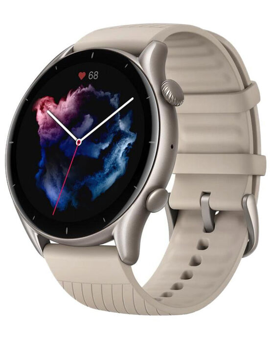 Amazfit Unisex GTS 3 Black Digital/Smart Smart/Digital watch SKU ID A1971-GY Helios The Watch Store