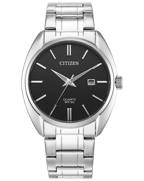 Citizen Men HYPERION Black Analog Quartz watch SKU ID BI5100-58E Helios The Watch Store