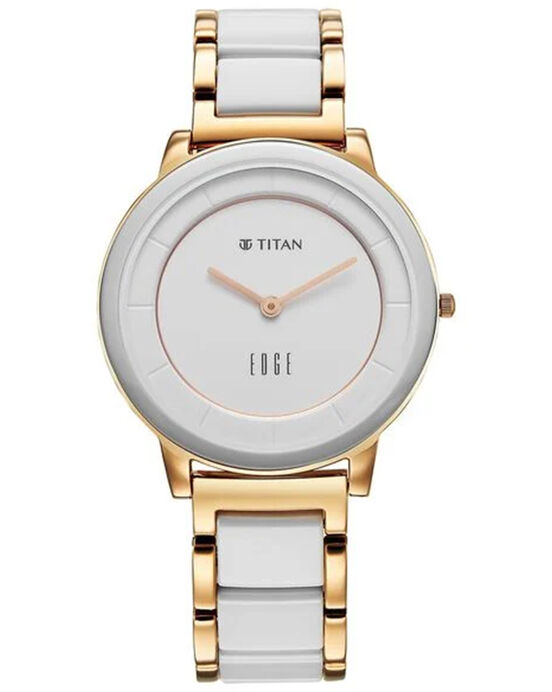 Edge Women Edge Melange White Analog Quartz watch SKU ID 2777KD03 Helios The Watch Store
