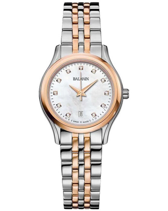 Balmain Women BELEGANZA LADY II White Analog Quartz watch SKU ID B83483386 Helios The Watch Store