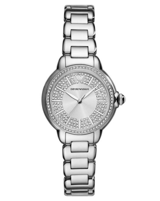 Emporio Armani Women  Silver Analog Quartz watch SKU ID AR11632 Helios The Watch Store