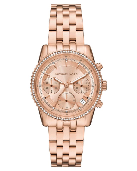 Michael Kors Women BRYANT Rose Gold Analog Quartz watch SKU ID MK7531 Helios The Watch Store