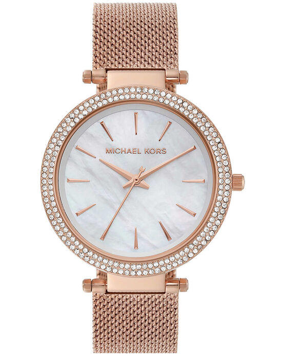 Michael Kors Women DARCI White Analog Quartz watch SKU ID MK4519 Helios The Watch Store