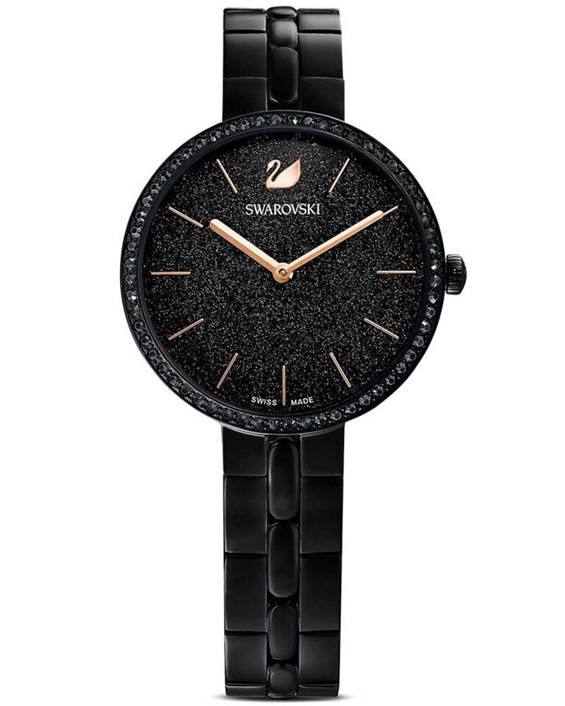 Swarovski Women COSMOPOLITAN Black Analog Quartz watch SKU ID 5547646 Helios The Watch Store