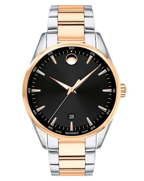 Movado Men STRATUS Black Analog Quartz watch SKU ID 607359 Helios The Watch Store