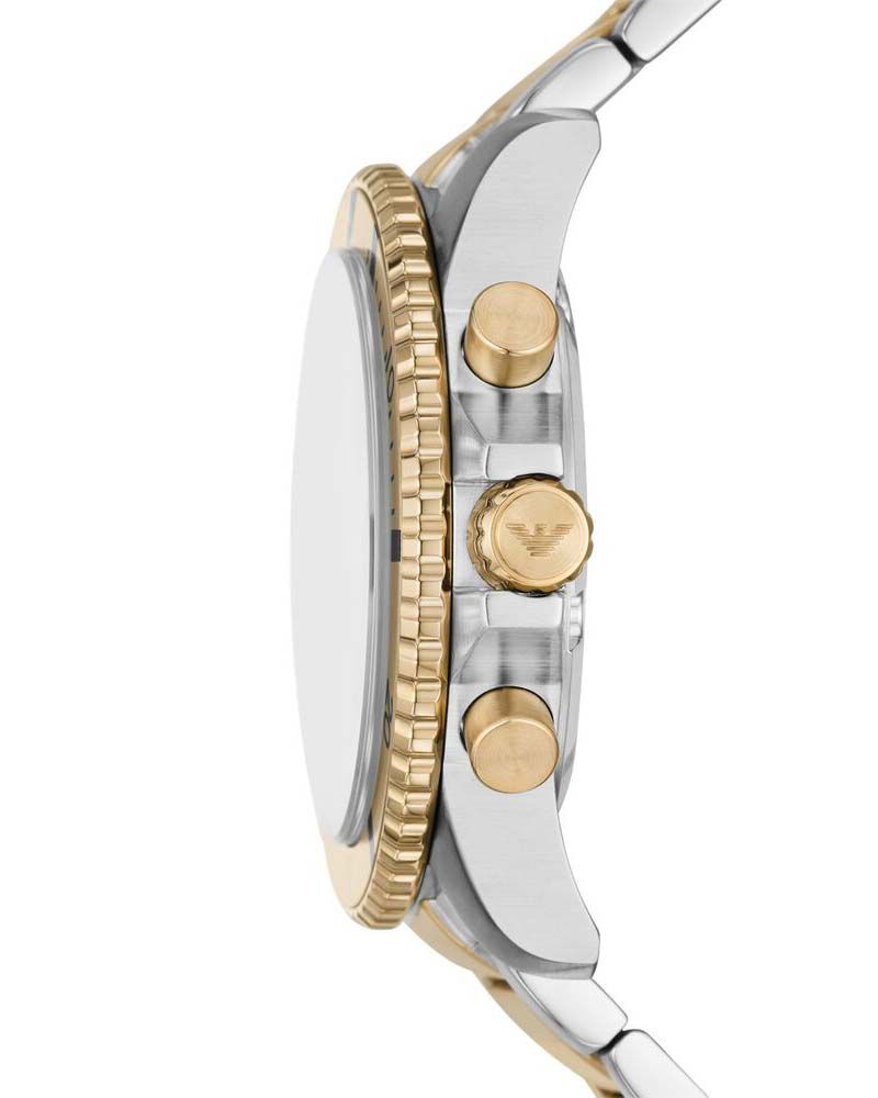 Emporio Armani Men  Cream Analog Quartz watch SKU ID AR11606 Helios The Watch Store