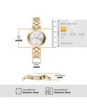 Armani Exchange Women Jackie Silver Analog Quartz watch SKU ID AX7185SET Helios The Watch Store