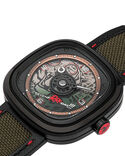 SevenFriday Unisex T SERIES Green Analog Automatic watch SKU ID T3/04 Helios The Watch Store