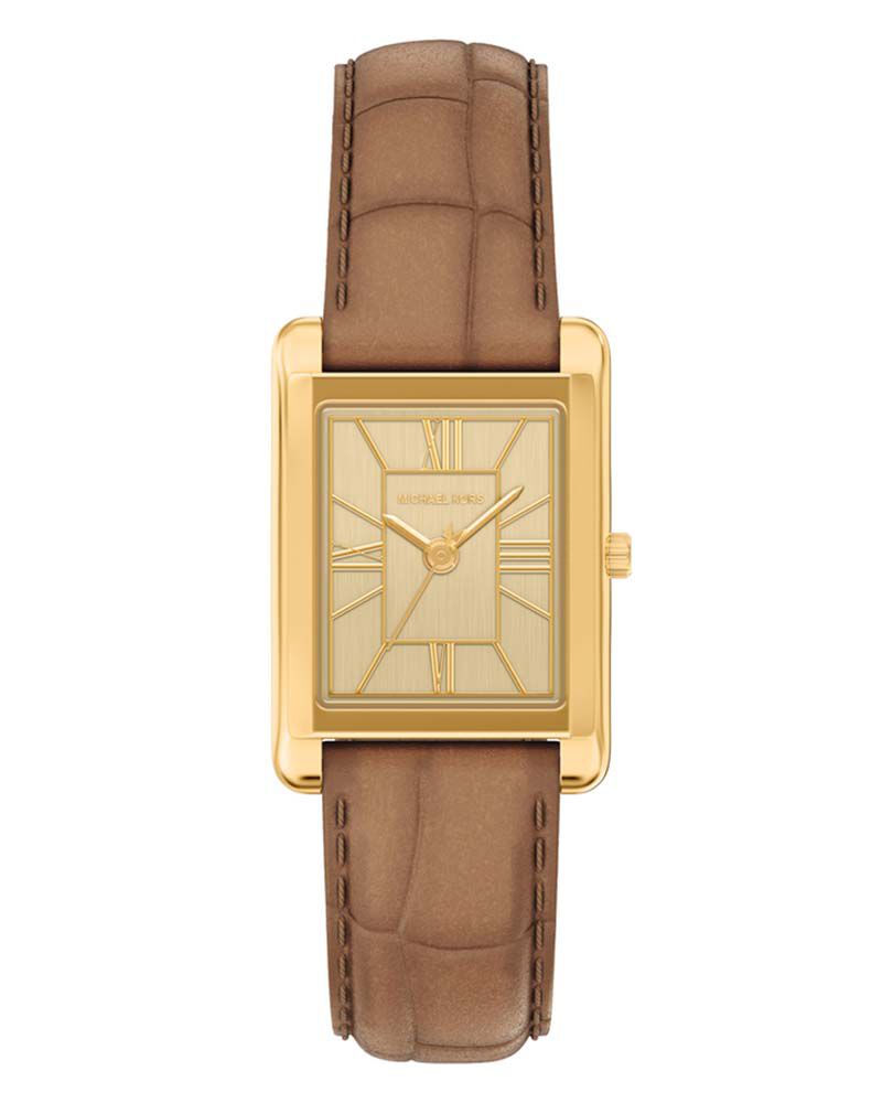 Michael Kors Women ESSEX Golden Analog Quartz watch SKU ID MK7584 Helios The Watch Store