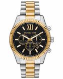 Michael Kors Men LEXINGTON Black Analog Quartz watch SKU ID MK9207 Helios The Watch Store