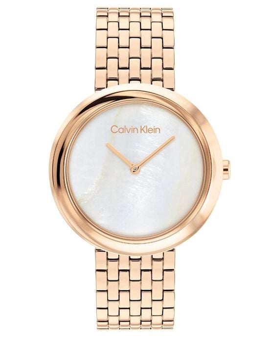 Calvin Klein Women TWISTED BEZEL White Analog Quartz watch SKU ID 25200322 Helios The Watch Store