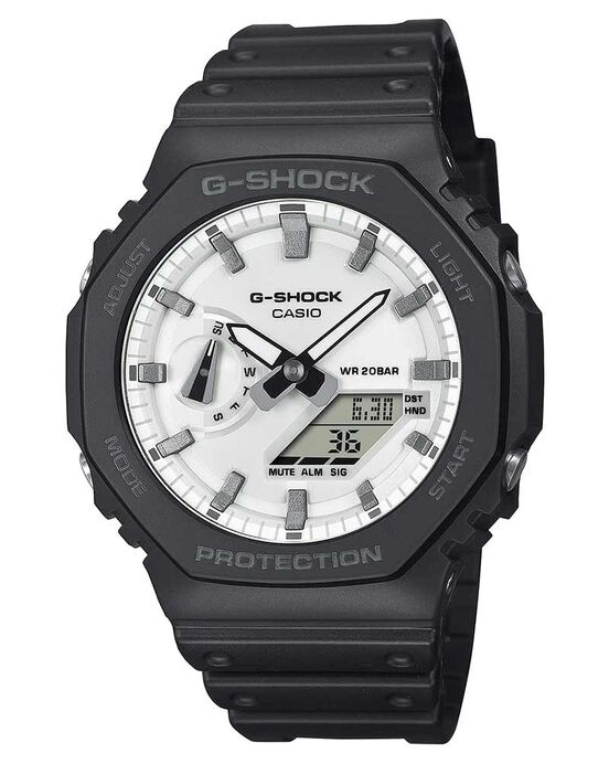 G-Shock Men GA-2100  White  Analog-Digital Quartz watch SKU ID G1637 Helios The Watch Store