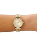 Emporio Armani Women  Cream Analog Quartz watch SKU ID AR11608 Helios The Watch Store