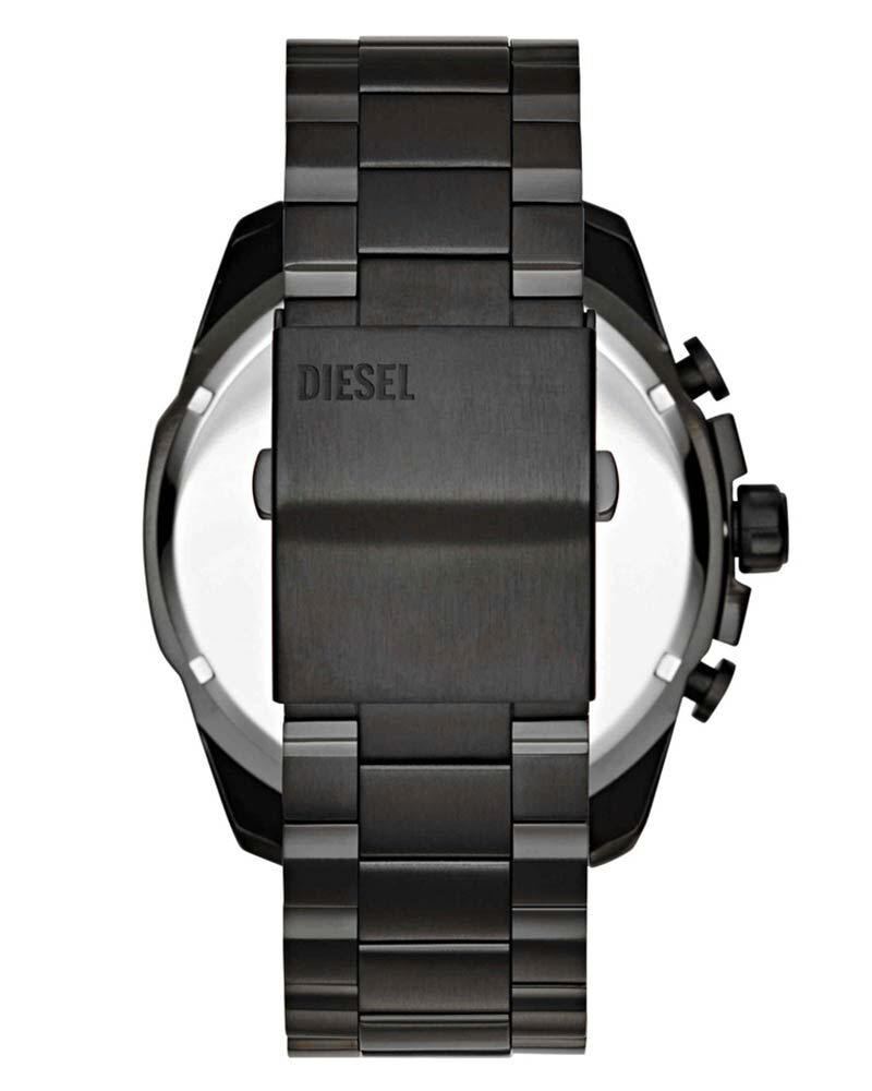 Diesel Men MEGA CHIEF Black Analog Quartz watch SKU ID DZ4318 Helios The Watch Store