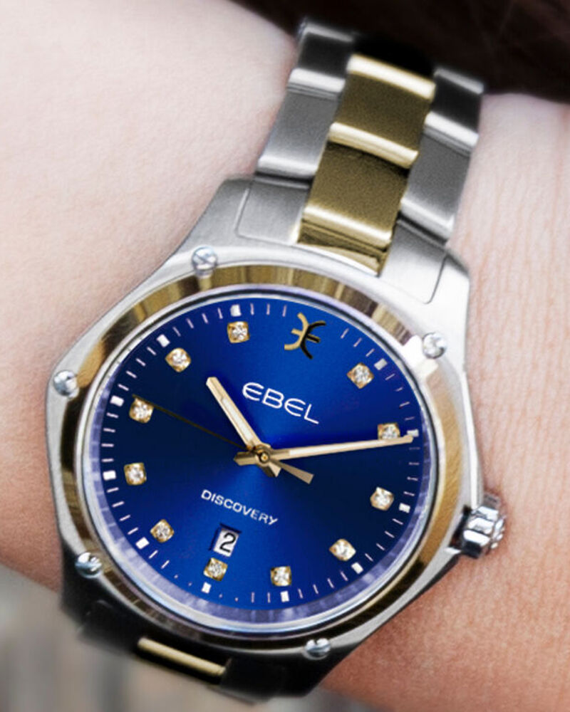 Ebel Women DISCOVERY Blue Analog Quartz watch SKU ID 1216620 Helios The Watch Store