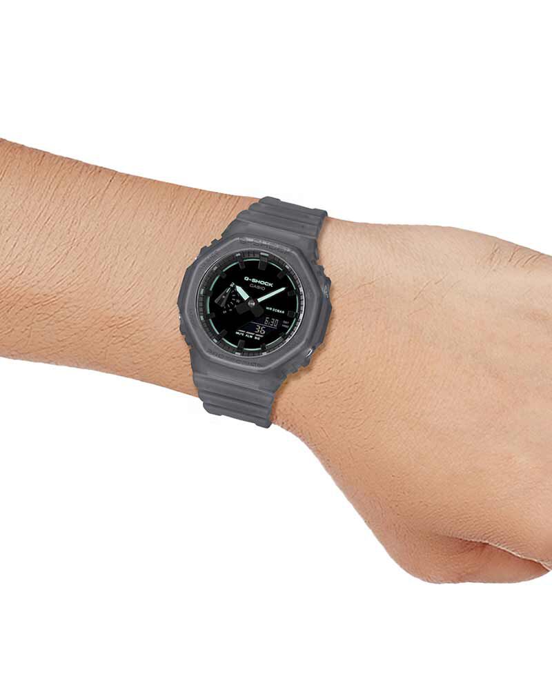 G-Shock Men GA-2100 Black  Analog-Digital Quartz watch SKU ID G1784 Helios The Watch Store