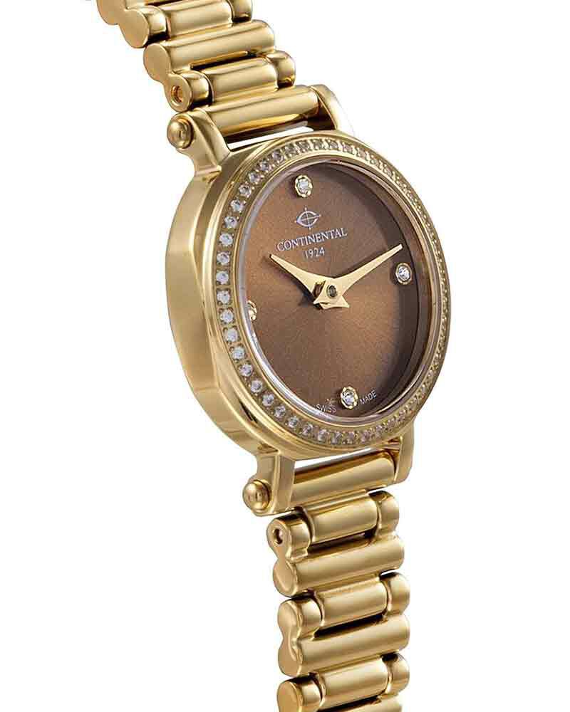 Continental Women Elegance Brown Analog Quartz Watch SKU ID 26353-LT202641 Helios The Watch Store