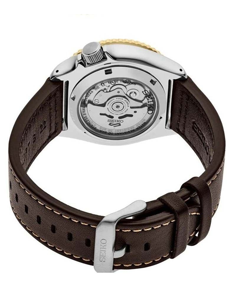 Seiko Men NEW 5 SPORTS Black Analog Automatic watch SKU ID SSK036K1 Helios The Watch Store