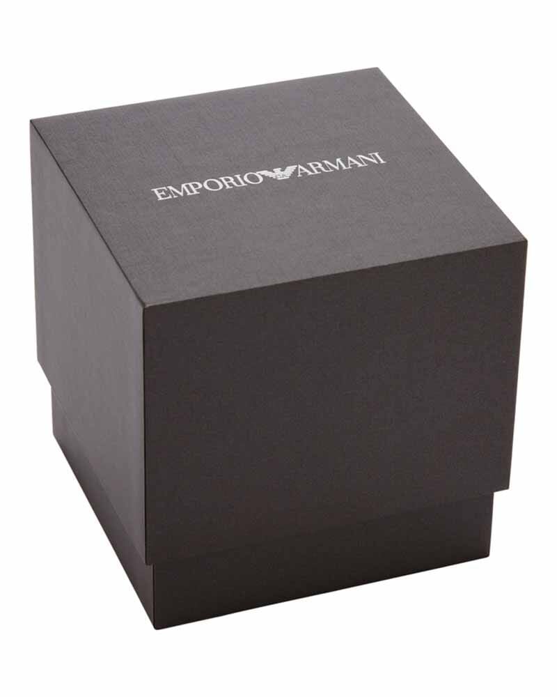 Emporio Armani Men  Black Chronograph Quartz watch SKU ID AR11819 Helios The Watch Store