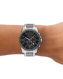 Armani Exchange Men Banks Black Analog Quartz watch SKU ID AX7181SET Helios The Watch Store