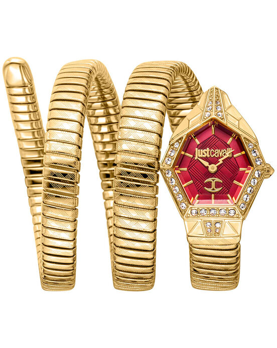 Just Cavalli Women MESMERIZING Red Analog Quartz watch SKU ID JC1L304M0035 Helios The Watch Store