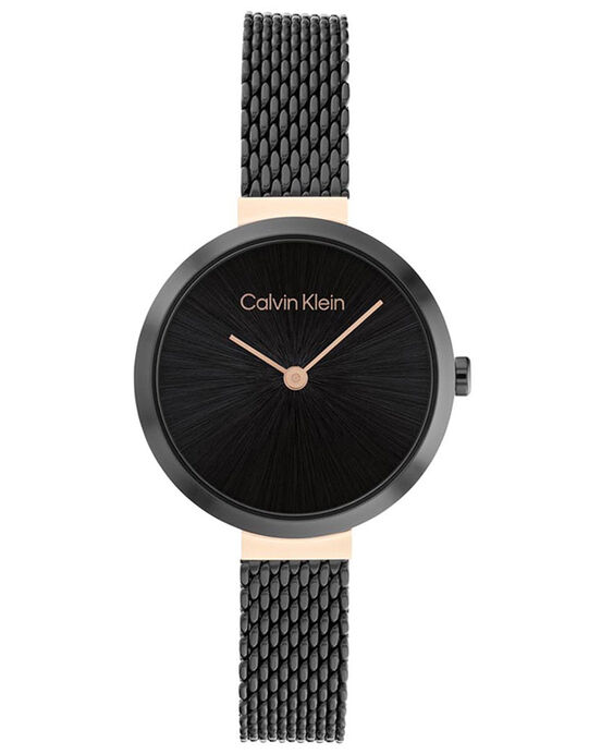 Calvin Klein Women MINIMALISTIC Black Analog Quartz watch SKU ID 25200084 Helios The Watch Store