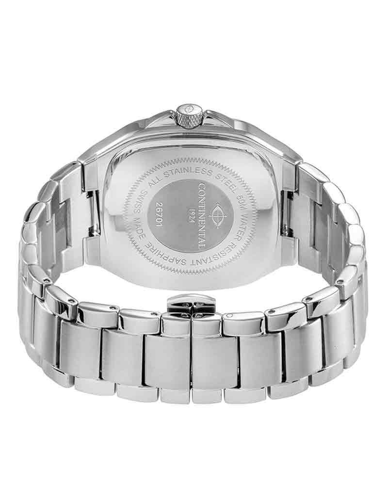 Continental Men Signature Silver Analog Quartz Watch SKU ID 26701-GM101130 Helios The Watch Store