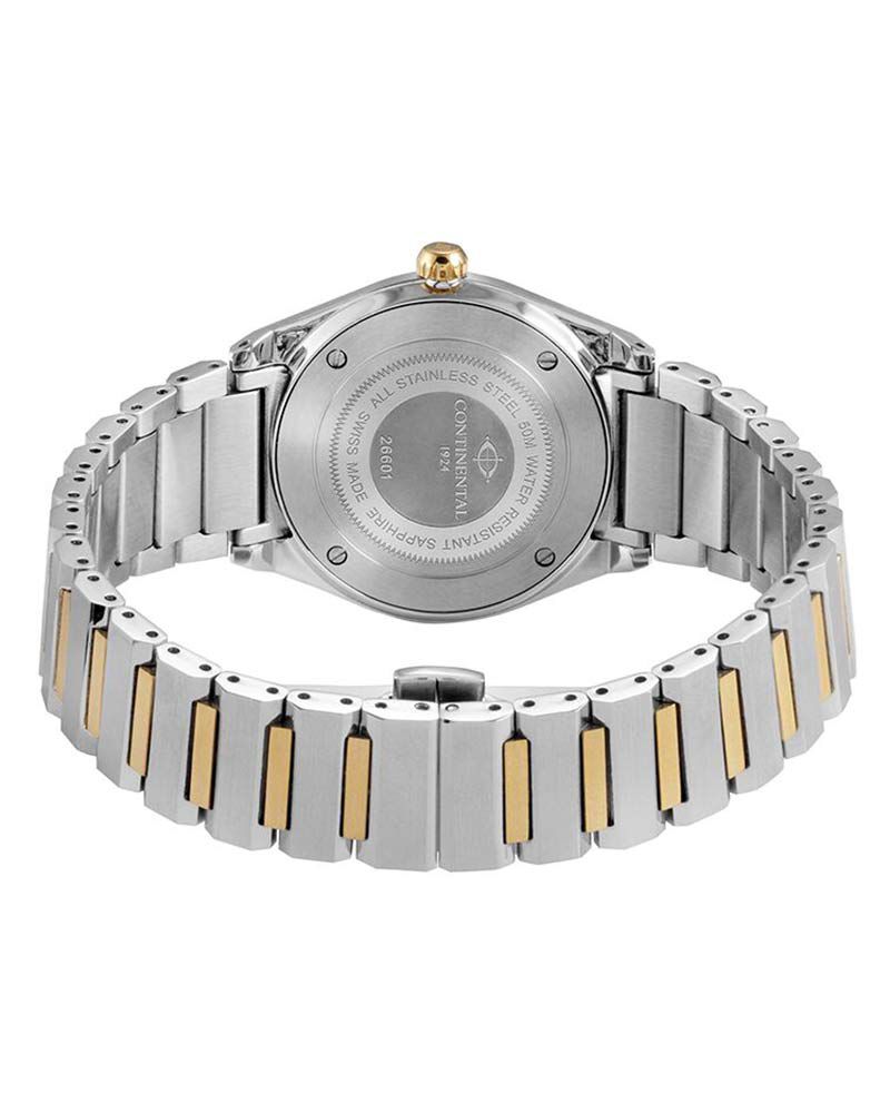 Continental Women Union Silver Analog Quartz Watch SKU ID 26601-LD312130 Helios The Watch Store