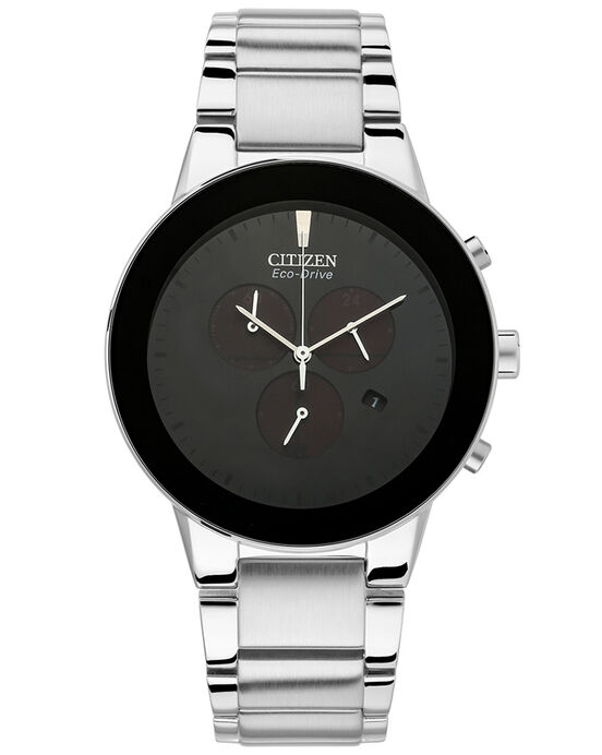 Citizen Men AXIOM Black Analog Quartz watch SKU ID AT2240-51E Helios The Watch Store