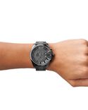 Diesel Men MEGA CHIEF Grey Analog Quartz watch SKU ID DZ4282 Helios The Watch Store
