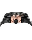 Diesel Men MEGA CHIEF Black Analog Quartz watch SKU ID DZ4309 Helios The Watch Store