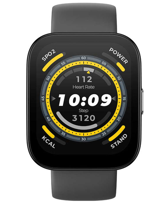 Amazfit Unisex BIP SERIES Black Digital/Smart Smart/Digital watch SKU ID A2215-BK Helios The Watch Store