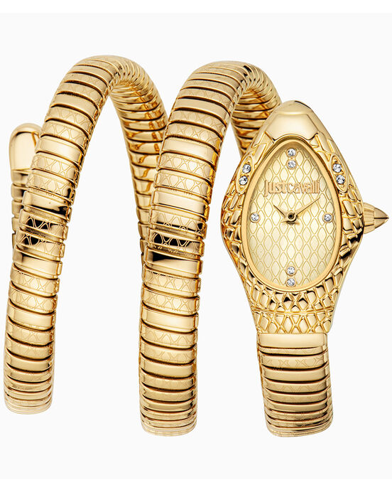 Just Cavalli Women AURELA Champagne Analog Quartz watch SKU ID JC1L374M1025 Helios The Watch Store