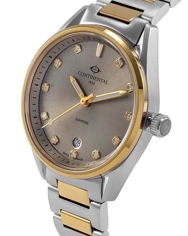 Continental Women Elegance Champagne Analog Quartz Watch SKU ID 26153-LT312300 Helios The Watch Store