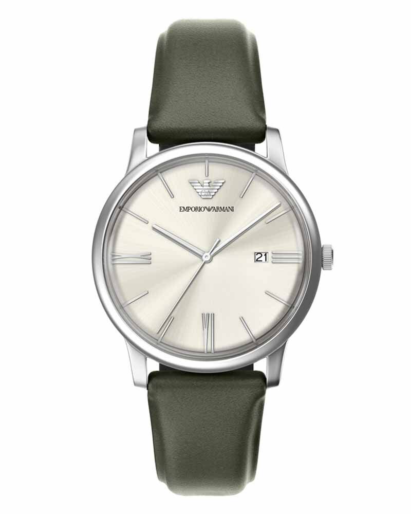 Emporio Armani Men  Cream Analog Quartz watch SKU ID AR11811 Helios The Watch Store