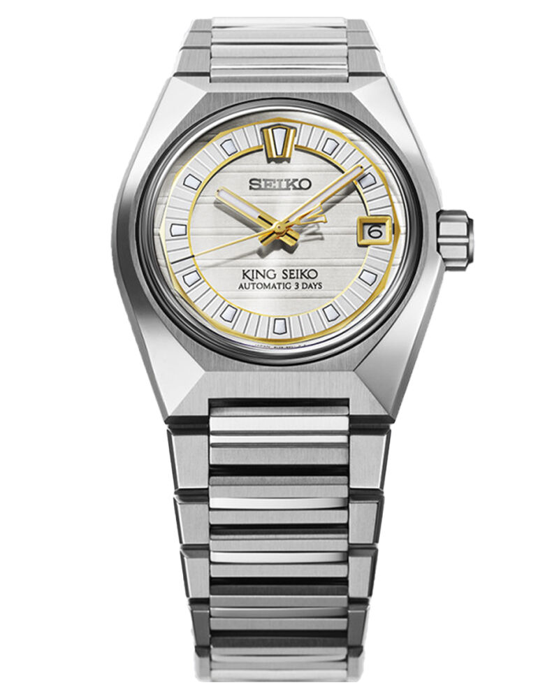 King Seiko Men KING SEIKO Silver Analog Automatic watch SKU ID SLA087J1 Helios The Watch Store