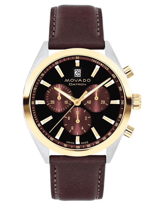 Movado Men HERITAGE Black Analog Quartz watch SKU ID 3650182 Helios The Watch Store