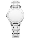 Baume et Mercier Women CLASSIMA White Analog QUARTZ watch SKU ID M0A10326 Helios The Watch Store
