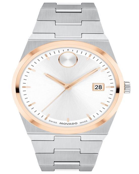 Movado Men BOLD White Analog Quartz watch SKU ID 3600972 Helios The Watch Store