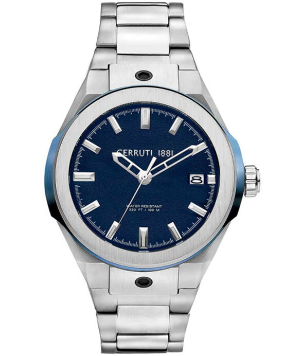 Cerruti 1881 Men RUSCELLO Blue Analog Quartz watch SKU ID CECRA29010W Helios The Watch Store