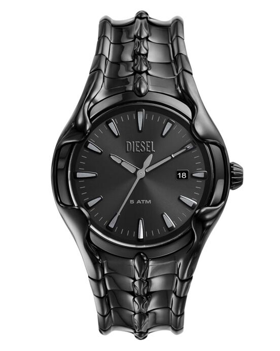Diesel Men VERT Black Analog Quartz watch SKU ID DZ2187 Helios The Watch Store