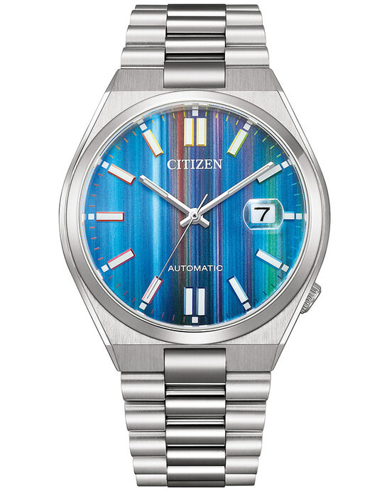 Citizen Men AUTOMATIC TSUYOSA Rainbow Analog Automatic watch SKU ID NJ0151-53W Helios The Watch Store