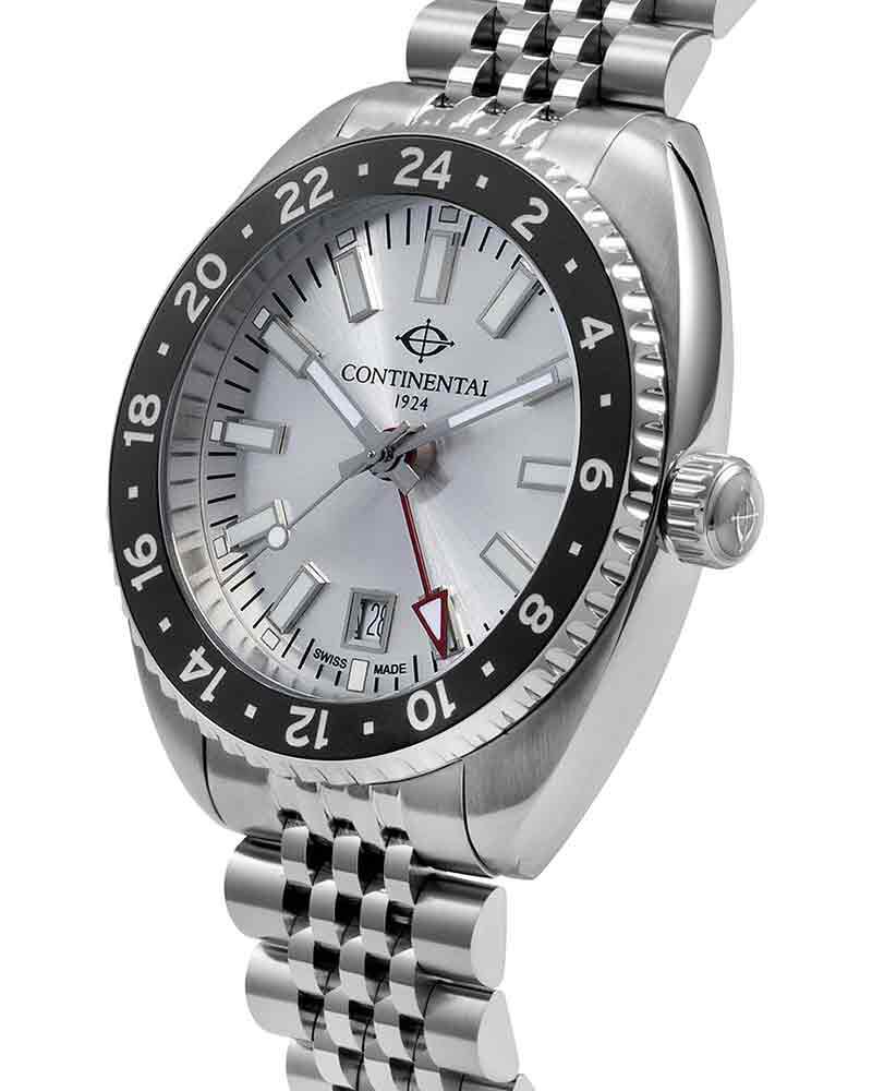 Continental Men Apex Silver Analog Quartz Watch SKU ID 26852-GM101130 Helios The Watch Store